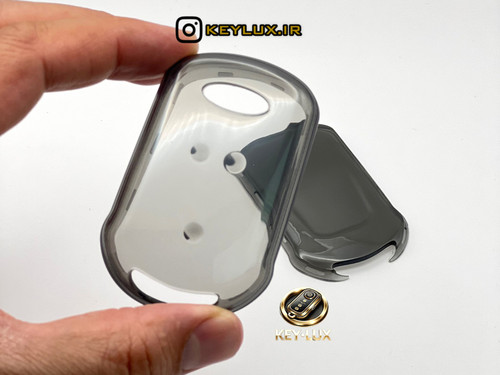 کاور شفاف سیلیکونی دودی آریزو5 و تیگو5 ریموت کوچک
